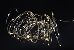 Lempučių girlianda Christmas Touch XY-BL2-10B, 1.5 m, šiltai balta sp., 10 LED