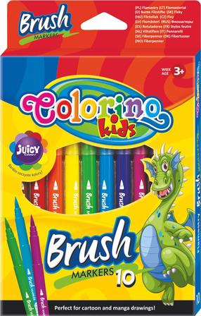 Фломастер Colorino 65610PTR, односторонние, 10 шт.