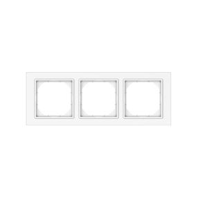 Trivietis rėmelis Vilma QR1000 111076101105, balta sp. 3 vt.
