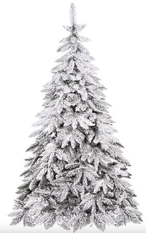 Prekė su pažeista pakuote, Dirbtinė Kalėdų eglutė apsnigta Springos Caucasian CT0126, 250 cm, su stovu