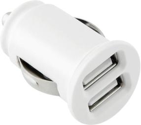 Автомобильное зарядное устройство Toti, 2 x USB, белый цв.