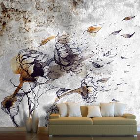 Fototapetas Artgeist Recall Sunflowers LNEW011203, 140 cm x 200 cm