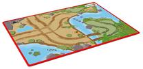 Žaidimų kilimėlis Schleich Wild Life Playmat, 92 cm x 133 cm, įvairių spalvų