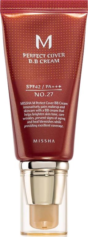 ВВ-крем Missha M Perfect Cover, SPF 42, honey beige цв., 27, 50 мл