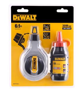 Kreida Dewalt DWHT47408-0, raudona sp.