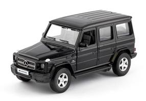 Rotaļu visurgājējs RMZ City Mercedes G63 554991, balta krās./melna krās./(krāsa/dizains tiek izvēlēts nejauši)