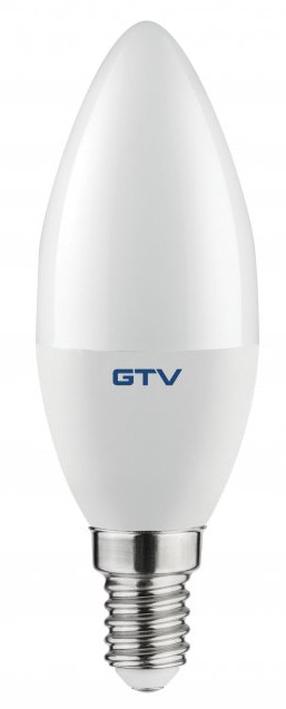 Spuldze GTV LED, C37, 4000 °K, E14, 8 W, 700 lm