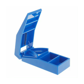 Tablečių smulkintuvas Kasman SUNVIAN Pill Splitter Steel blade, 8.6 cm, 0.027 kg, mėlyna sp.