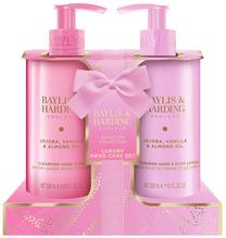 Rankų priežiūros rinkinys Baylis & Harding Luxury Jojoba, Vanilla & Almond Oil, 2 vnt.