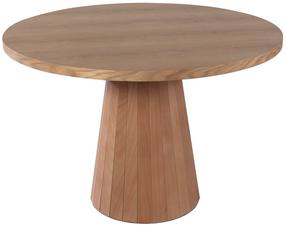 Stalas išskleidžiamas Kalune Design Albero 147, šviesiai ruda sp., 100 cm x 100 cm x 75 - 100 cm