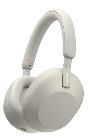 Juhtmeta kõrvaklapid Sony WH-1000XM5, hõbe v.
