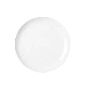 Lėkštė desertinė Wilmax Olivia Pro Rolled Rim White, Ø 18 cm, balta sp.