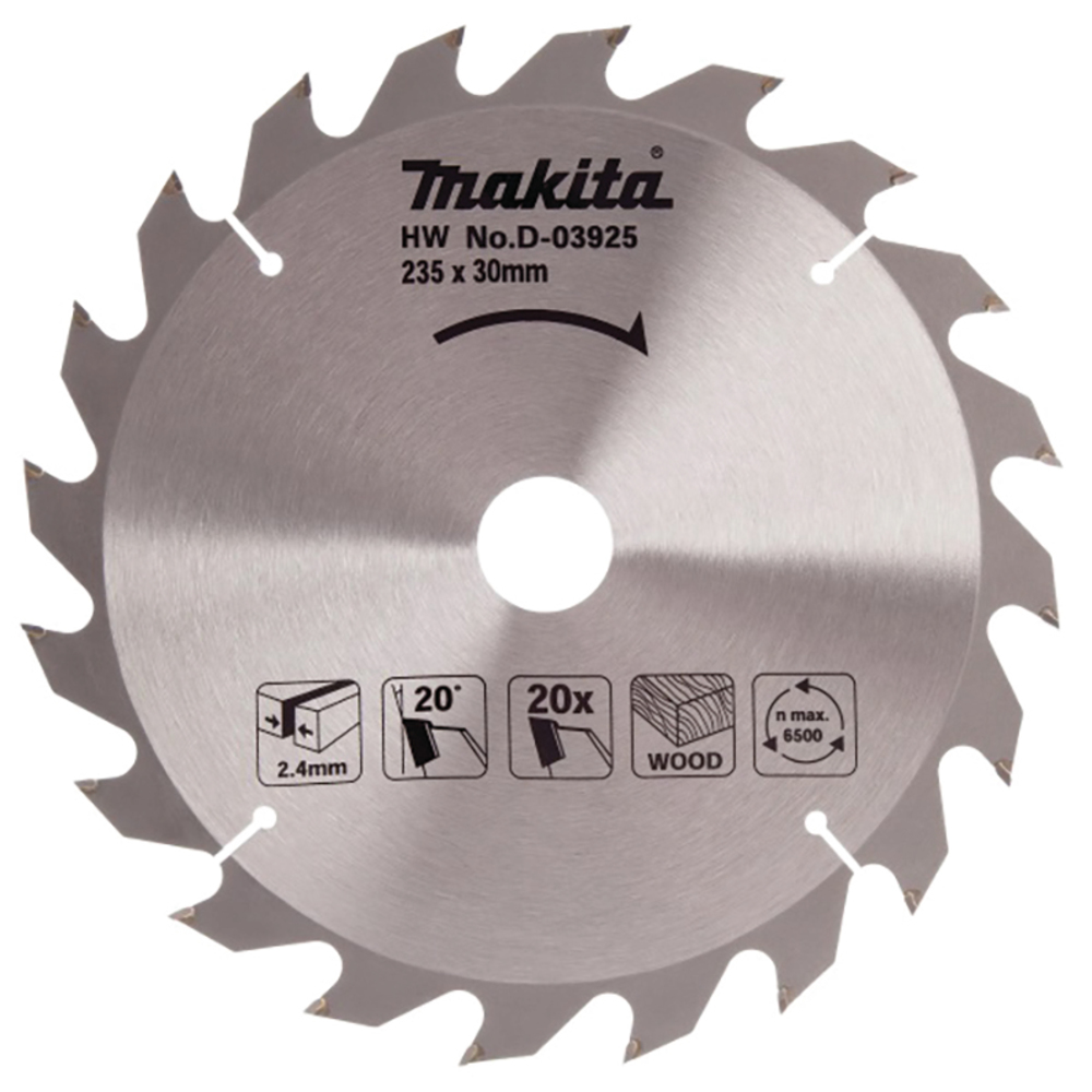 Saeketas Makita D-03925, 235 mm x 30 mm