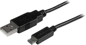 Juhe StarTech USBAUB15CMBK, Micro USB/USB, 15 cm, must v.