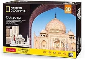3D dėlionė National Geographic National Geographic Taj Mahal DS0981H, 87 vnt.