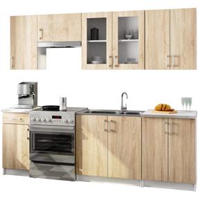Virtuvės baldų komplektas Akord Lima, sonoma ąžuolo