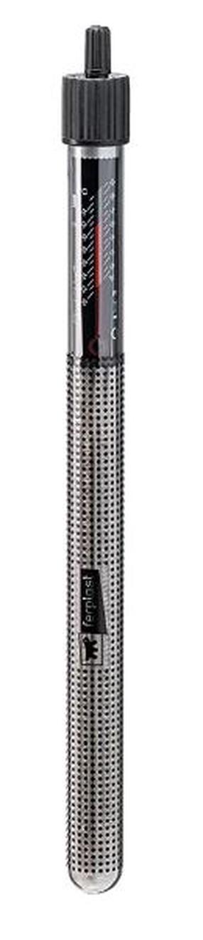 Akvārija sildītājs Ferplast Bluclima 300, sudraba krās./melna krās., 36 cm