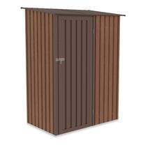 Sodo sandėliukas Kent, 89 cm x 143 cm x 186 cm, ruda sp.