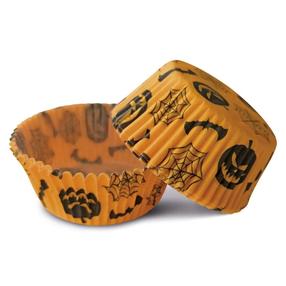 Kēksu forma Guardini Halloween, dzeltena krās., 7 cm x 7 cm