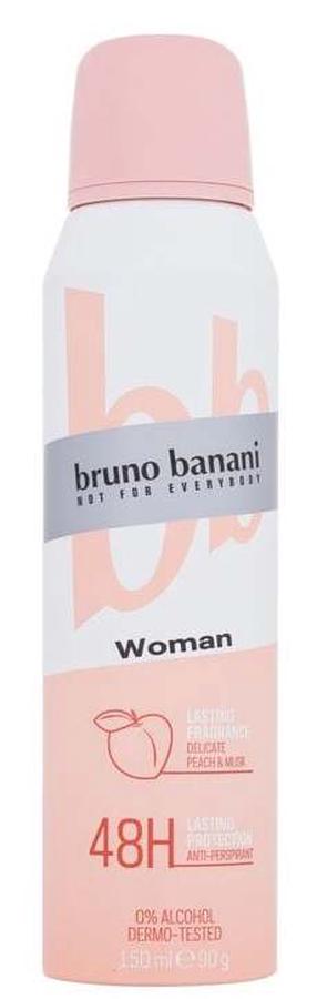 Deodorant naistele Bruno Banani Peach, 150 ml