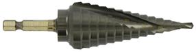 Pakopinis grąžtas Tivoly Helical, metalas, hss-tialn, hex, 4-30 mm x 18 cm