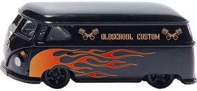 Rotaļu autobuss Siku VW T1 Transporter Custom, 1:50, melna krās.