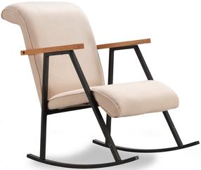 Supamasis krėslas Hanah Home Yoka 859FTN1703, kreminė sp., 65 cm x 55 cm x 100 cm