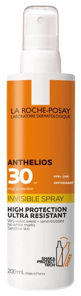 Спрей для ухода за загаром La Roche Posay Anthelios Invisible SPF30, 200 мл