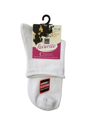 Sieviešu zeķes Favorite Classic 22031, melna krās., 35-38
