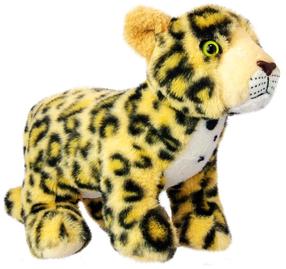 Mīkstā rotaļlieta leopards Wild Planet, brūna krās./melna krās., 22 cm