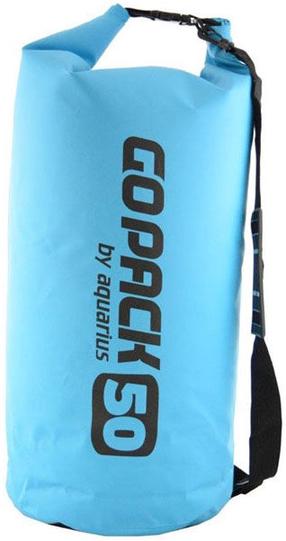 Водонепроницаемая сумка Aquarius GoPack, 50 л, синий цв.