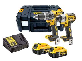 Juhtmevaba tööriistakomplekt Dewalt DCK266P2LR-QW, 18 V
