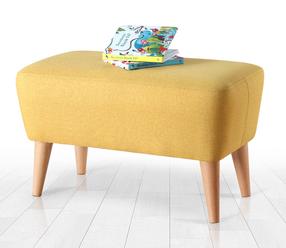 Pufas Hanah Home Moouv 3335, geltona sp., 32 cm x 61 cm x 33 cm