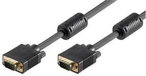 Vads Logilink CV0016 HD D-Sub 15-pin, HD D-Sub 15-pin, 10 m, melna krās.