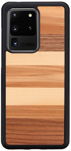 Telefono dėklas Man&Wood Sabbia Galaxy S20 Ultra, šviesiai ruda sp., Samsung