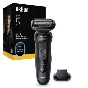 Barzdaskutė Braun Series 5 52-N1200S, li-ion, juoda sp.