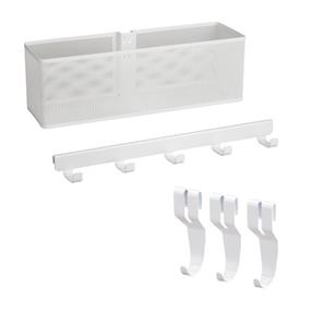 Kandekott Elfa, 44 cm x 15 cm, valge v.