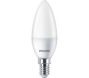 Лампочка Philips LED, B35, 2700 °К, E14, 5 Вт, 470 лм