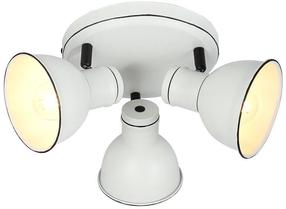 Šviestuvas lubų Candellux Zumba 98-72160, E14, 3 x 40 W, balta sp. / balta sp.
