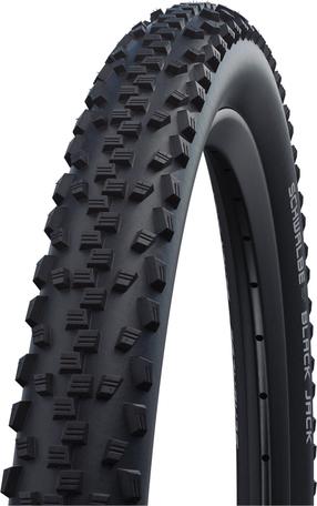 Velosipēda riepa Schwalbe Black Jack HS 407 11133427, gumija, melna krās., 26", 2.25"