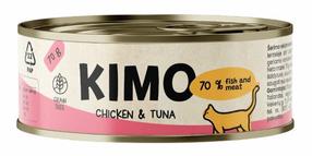 Kassi märgtoit Kimo, kanaliha/tuunikala, 0.070 kg, 24 tk