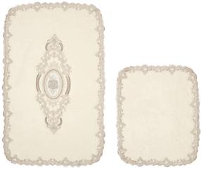 Комплект ковриков для ванны Foutastic Selonya D 299ANR1476, кремовый цв., 100 см x 60 см