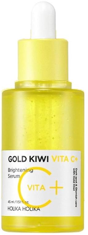 Сыворотка для лица, осветлитель Holika Holika Gold Kiwi Vita C+, 45 мл
