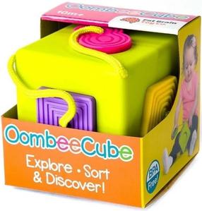 Lavinimo žaislas Fat Brain Toys Oombee Cube, įvairių spalvų