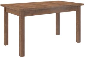 Valgomojo stalas išskleidžiamas ADRK Rodos 14, tamsiai ruda sp., 140 - 180 cm x 80 cm x 75 cm