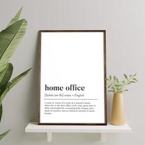 Paveikslas Wallity Home Office, 50 cm x 70 cm