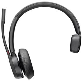 Juhtmeta kõrvaklapid Poly Voyager 4310 +BT700 dongle, must v.