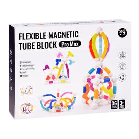Magnetinis konstruktorius Flexible ZA5813, 36 vnt., įvairių spalvų