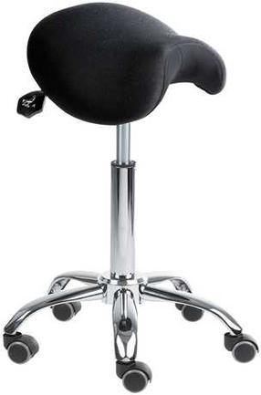 Darbo kėdė Toplux Saddle Vire, 48 x 48 x 52 - 72 cm, juoda sp.
