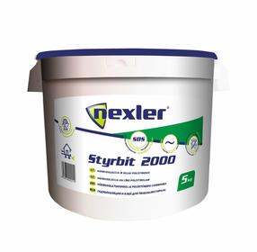 Bituminė mastika Nexler STYRBIT 2000,, 5 kg, juoda